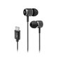 SBS - Slušalice Studio Mix 100C sa mikrofonom, USB-C, crne