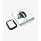 PanzerGlass - Tempered Glass Full Body AB za Apple Watch 4, 5, 6, SE (1. gen) & SE (2. gen) 44 mm, crno