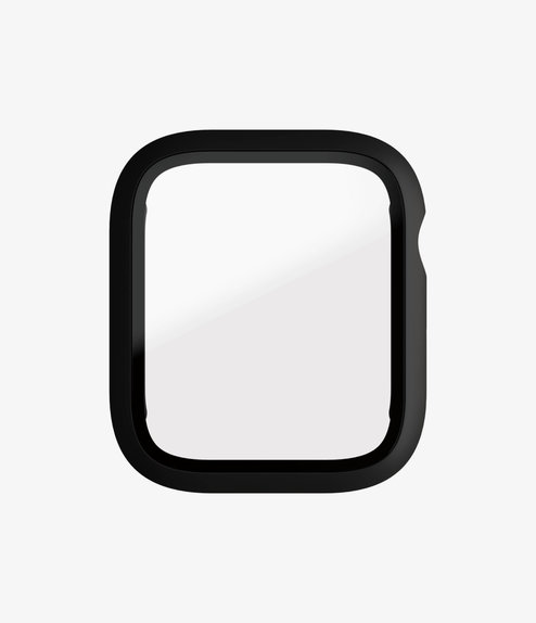PanzerGlass - Tempered Glass Full Body AB za Apple Watch 4, 5, 6, SE (1. gen) & SE (2. gen) 44 mm, crno