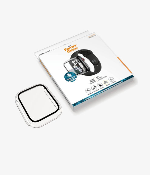 PanzerGlass - Tempered Glass Full Body AB za Apple Watch 4, 5, 6, SE (1. gen) & SE (2. gen) 40 mm, prozirno