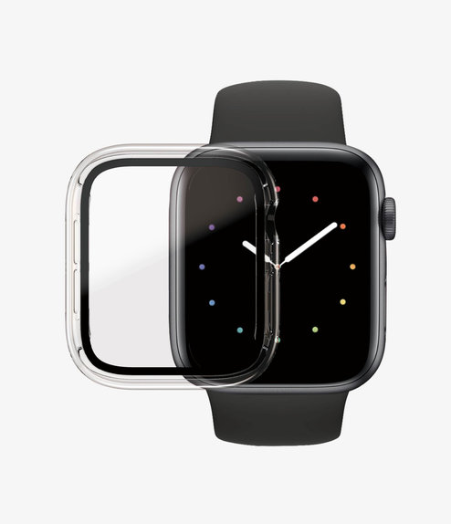 PanzerGlass - Tempered Glass Full Body AB za Apple Watch 4, 5, 6, SE (1. gen) & SE (2. gen) 44 mm, prozirno