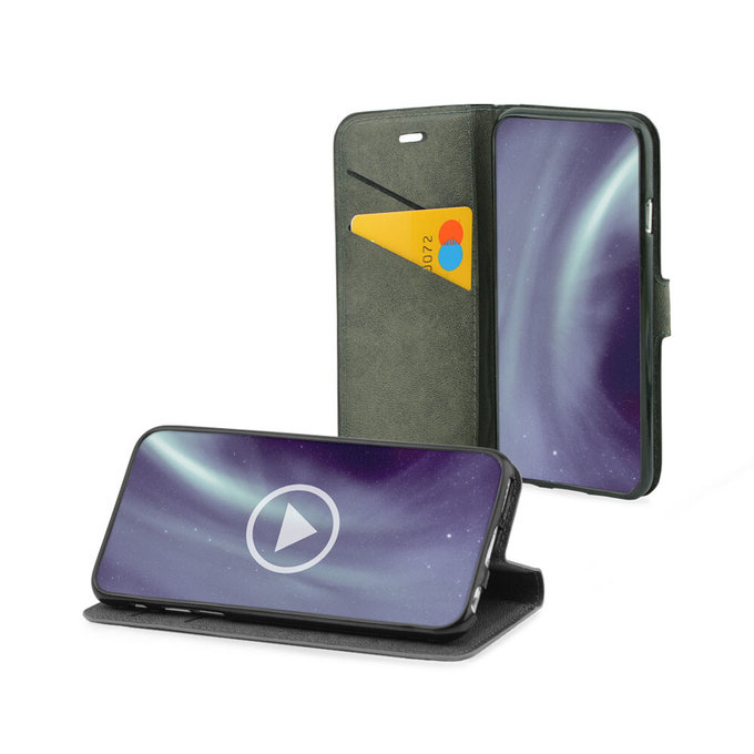 Fonex - Book Identity maska za Motorola Moto E7, crna