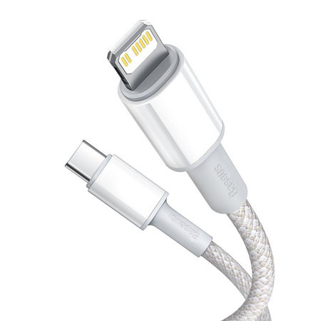 Baseus - Lightning / USB-C kabel (1m), bijeli
