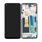 OnePlus Nord N10 5G - LCD zaslon + zaslon osjetljiv na dodir + okvir (Midnight Ice) - 2011100239 Originalni servisni paket