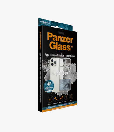 PanzerGlass - Ovitek ClearCase AB za iPhone 12 Pro Max, srebrn