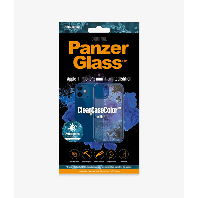 PanzerGlass - Ovitek ClearCase AB za iPhone 12 mini, moder