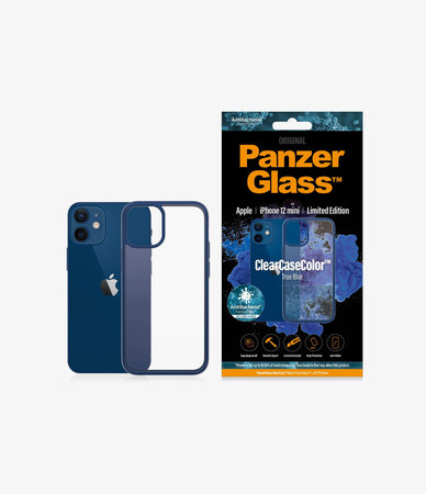 PanzerGlass - Ovitek ClearCase AB za iPhone 12 mini, moder