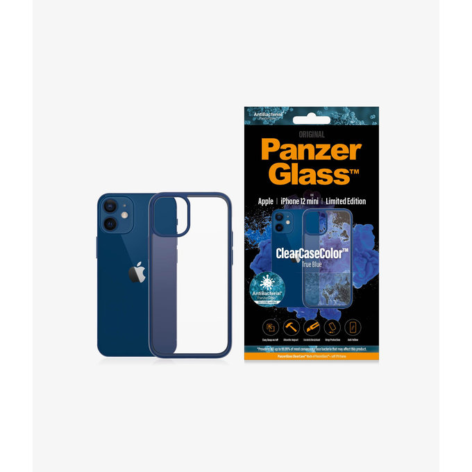 PanzerGlass - Ovitek ClearCase AB za iPhone 12 mini, moder