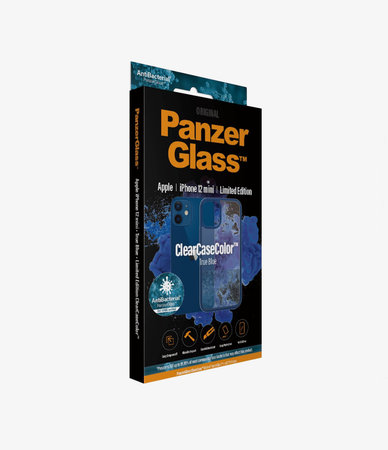 PanzerGlass - Ovitek ClearCase AB za iPhone 12 mini, moder