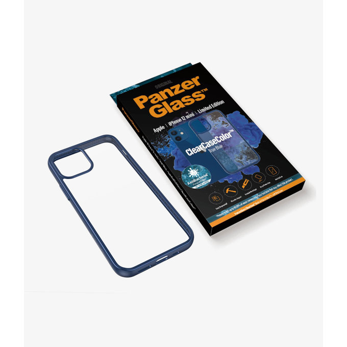 PanzerGlass - Ovitek ClearCase AB za iPhone 12 mini, moder