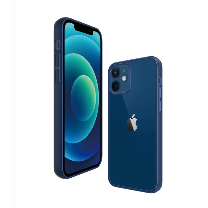 PanzerGlass - Ovitek ClearCase AB za iPhone 12 mini, moder