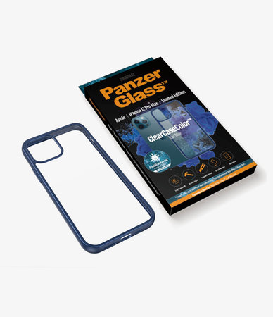 PanzerGlass - Ovitek ClearCase AB za iPhone 12 Pro Max, moder