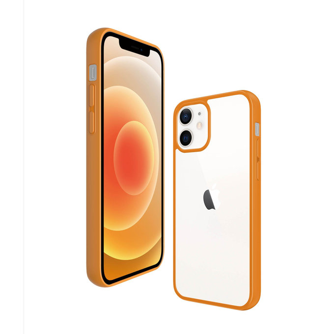 PanzerGlass - Ovitek ClearCase AB za iPhone 12 mini, oranžen