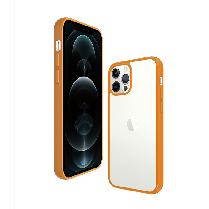 PanzerGlass - Ovitek ClearCase AB za iPhone 12 Pro Max, oranžen