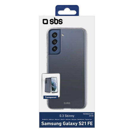 SBS - Maska Skinny za Samsung Galaxy S21 FE, providna