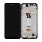 Xiaomi Redmi Note 10 5G - LCD zaslon + zaslon osjetljiv na dodir + okvir (Graphite Grey) - 5600020K1900 Genuine Service Pack