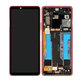 Sony Xperia 10 III - LCD zaslon + zaslon osjetljiv na dodir + okvir (roza) - A5034095A Genuine Service Pack