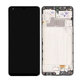 Samsung Galaxy M32 M325F - LCD zaslon + zaslon osjetljiv na dodir + okvir (crni) - GH82-25981A, GH82-26193A Originalni servisni paket