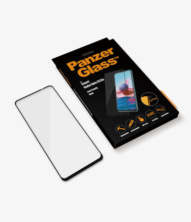 PanzerGlass - Tempered Glass Case Friendly za Xiaomi Redmi Note 10, 10S, crna