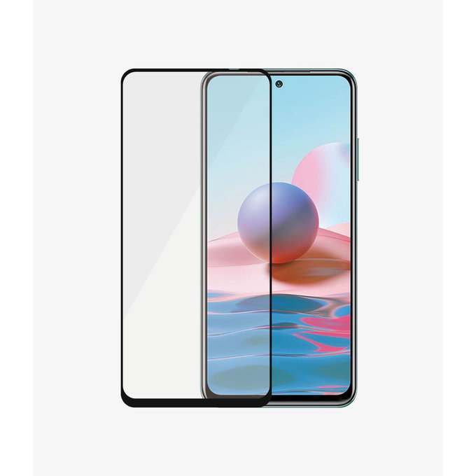 PanzerGlass - Tempered Glass Case Friendly za Xiaomi Redmi Note 10, 10S, crna