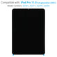 Apple iPad Pro 11.0 (3rd Gen 2021, 4th Gen 2022) - LCD zaslon + Zaslon osjetljiv na dodir Refurbished