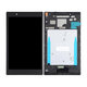Lenovo Tab 4 TB-8504F - LCD zaslon + zaslon osjetljiv na dodir + okvir (crni)