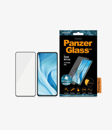 PanzerGlass - Tempered Glass Case Friendly za Xiaomi Mi 11 Lite, crna