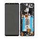 Sony Xperia 1 III - LCD zaslon + zaslon osjetljiv na dodir (crni) - A5032173A Originalni servisni paket
