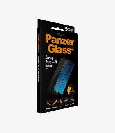 PanzerGlass - Tempered Glass Case Friendly za Samsung Galaxy A22 5G, crna