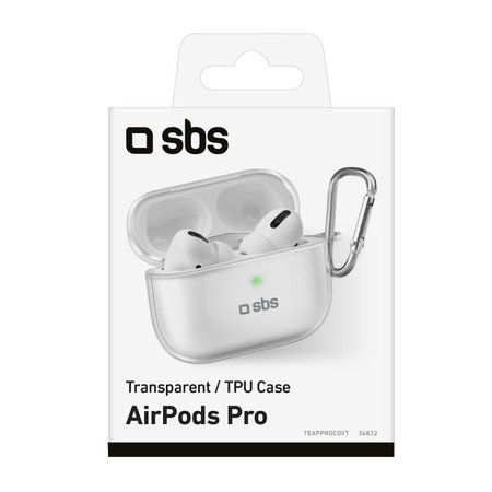 SBS - Silicon Case za Apple AirPods Pro, prozirna