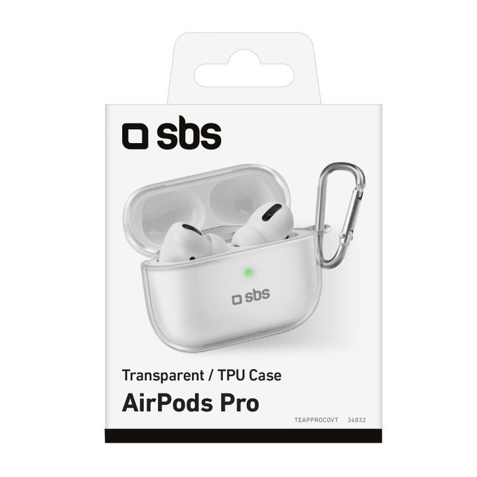 SBS - Silicon Case za Apple AirPods Pro, prozirna