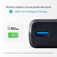 SBS - PowerBank 20.000 mAh, 2x USB, Micro-USB, crna