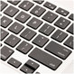 Apple MacBook Pro 15" Retina A1398 (kasno 2013. - Sredina 2014.) - Gornji okvir tipkovnice + tipkovnica US