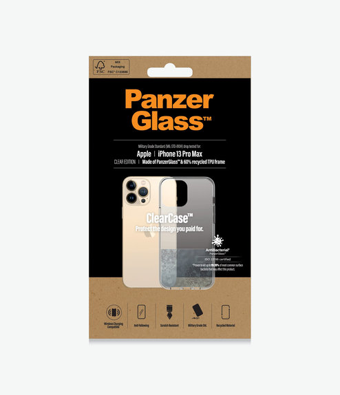 PanzerGlass - Maska ClearCase AB za iPhone 13 Pro Max, prozirna