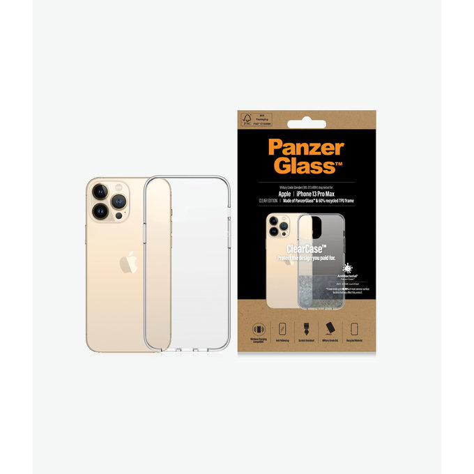 PanzerGlass - Maska ClearCase AB za iPhone 13 Pro Max, prozirna