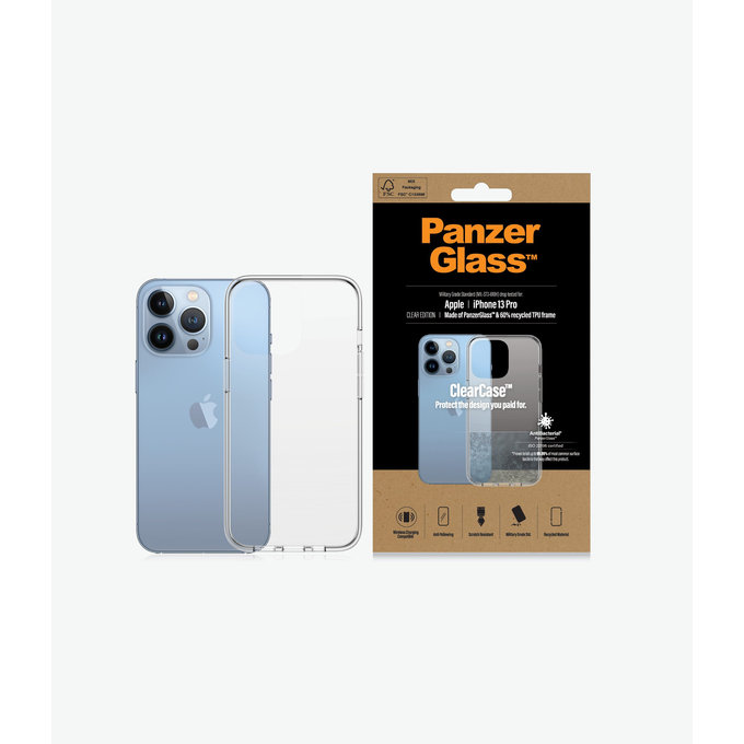 PanzerGlass - Maska ClearCase AB za iPhone 13 Pro, prozirna