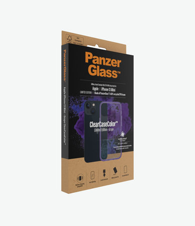 PanzerGlass - Maska ClearCaseColor AB za iPhone 13 mini, grape