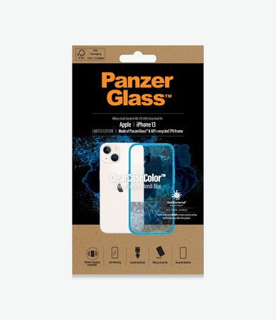 PanzerGlass - Ovitek ClearCaseColor AB za iPhone 13, bondi modra