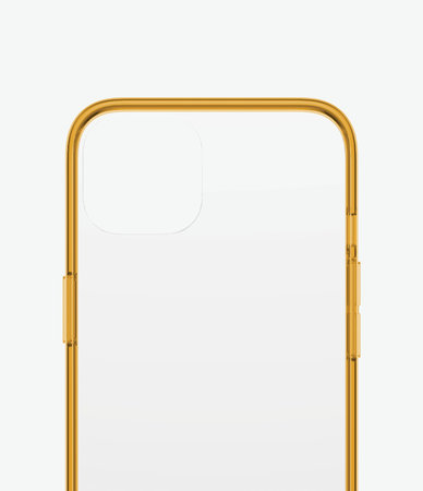 PanzerGlass - Ovitek ClearCaseColor AB za iPhone 13, mandarina