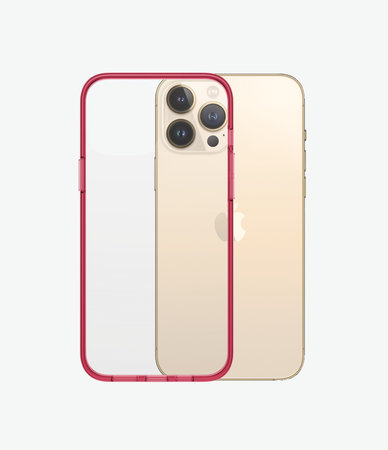 PanzerGlass - Maska ClearCaseColor AB za iPhone 13 Pro Max, jagoda