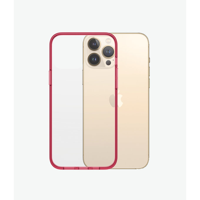 PanzerGlass - Maska ClearCaseColor AB za iPhone 13 Pro Max, jagoda