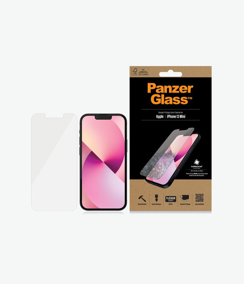 PanzerGlass - Tempered Glass Standard Fit AB za iPhone 13 mini, prozirno