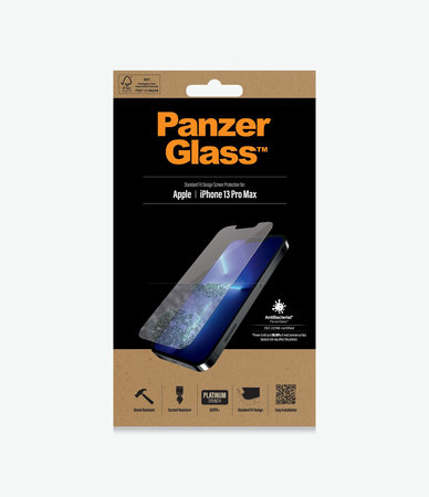 PanzerGlass - Tempered Glass Standard Fit AB za iPhone 13 Pro Max & 14 Plus, prozirno
