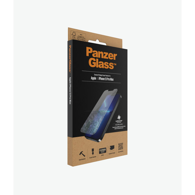 PanzerGlass - Tempered Glass Standard Fit AB za iPhone 13 Pro Max & 14 Plus, prozirno