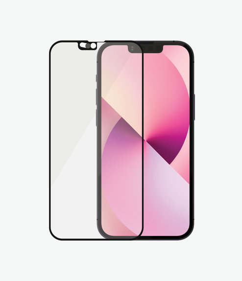 PanzerGlass - Tempered Glass Case Friendly CamSlider AB za iPhone 13 mini, crna