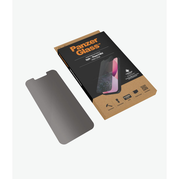 PanzerGlass - Tempered Glass Standard Fit Privacy AB za iPhone 13 mini, prozirno