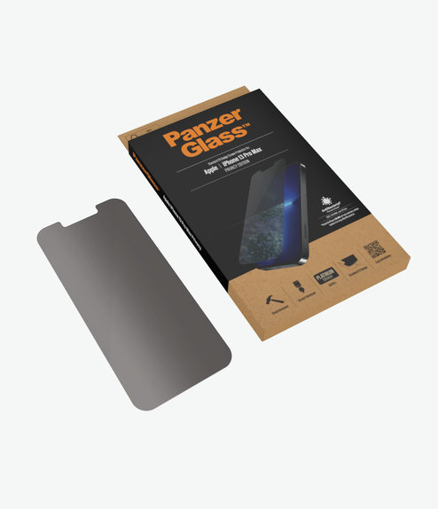 PanzerGlass - Tempered Glass Standard Fit Privacy AB za iPhone 13 Pro Max & 14 Plus, prozirno