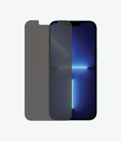 PanzerGlass - Tempered Glass Standard Fit Privacy AB za iPhone 13 Pro Max & 14 Plus, prozirno