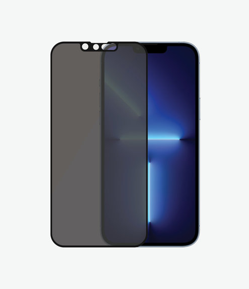 PanzerGlass - Tempered Glass Case Friendly Privacy AB za iPhone 13 Pro Max & 14 Plus, crna