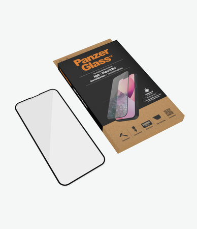 PanzerGlass - Tempered Glass Case Friendly AB za iPhone 13 mini, crna